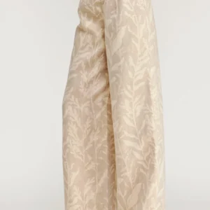 Wijde Lurex geklede lange broek met patroon dames JUVIQ
