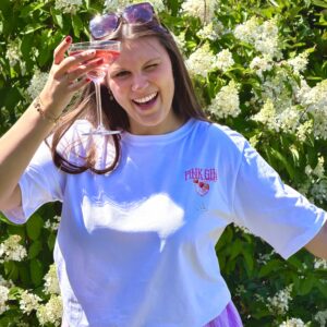Oversized T-shirt Pink Gin